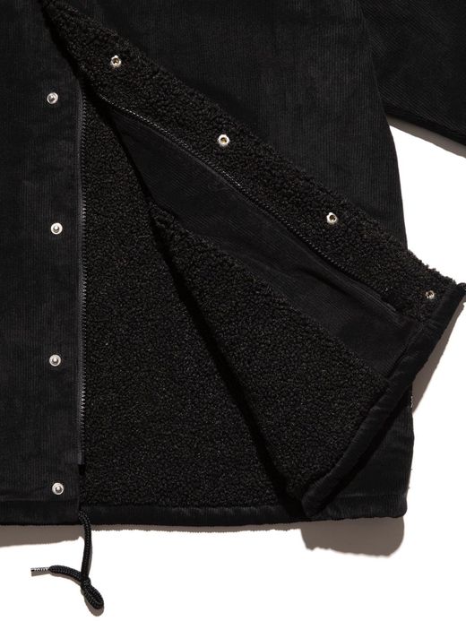 ROARK REVIVAL CORDUROY COACHES JACKET / Black