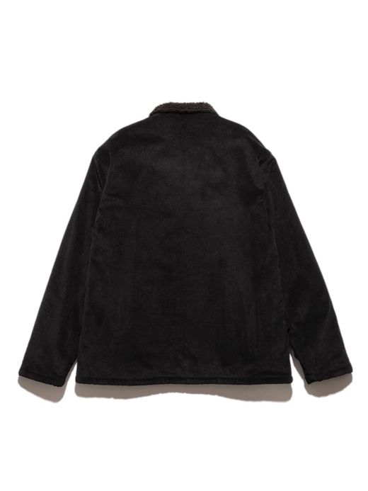 ROARK REVIVAL CORDUROY COACHES JACKET / Black