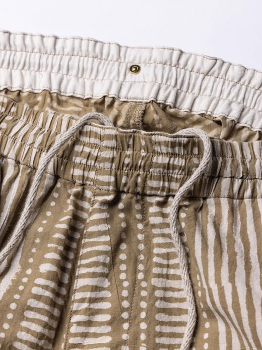 ANACHRONORM BATIK WIDE EASY PANTS / Beige