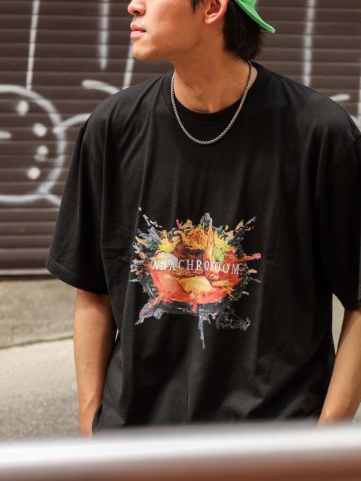 ANACHRONORM ANACHROVOOM CURRY T-S / Black