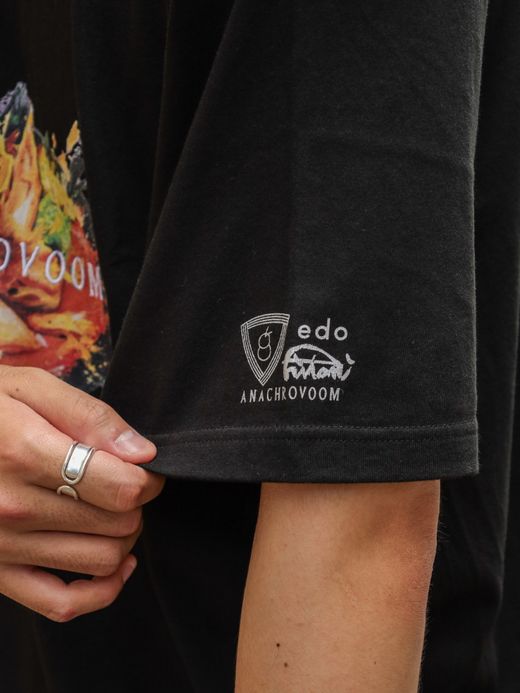 ANACHRONORM ANACHROVOOM CURRY T-S / Black