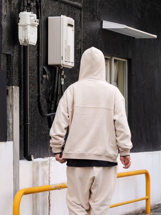 S.F.C SFC PULLOVER HOODIE / M beige
