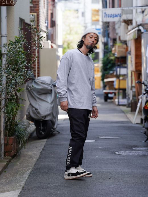 JHANKSON WELCOME TO BALLPARK L/S / Gray
