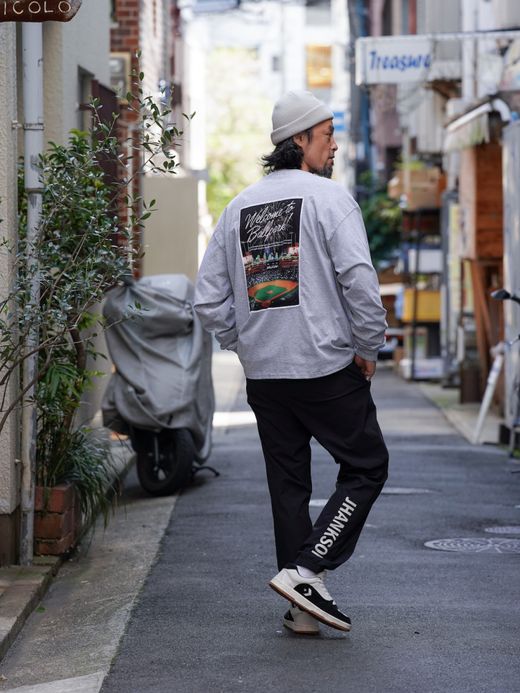 JHANKSON WELCOME TO BALLPARK L/S / Gray