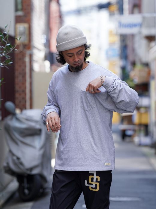 JHANKSON WELCOME TO BALLPARK L/S / Gray