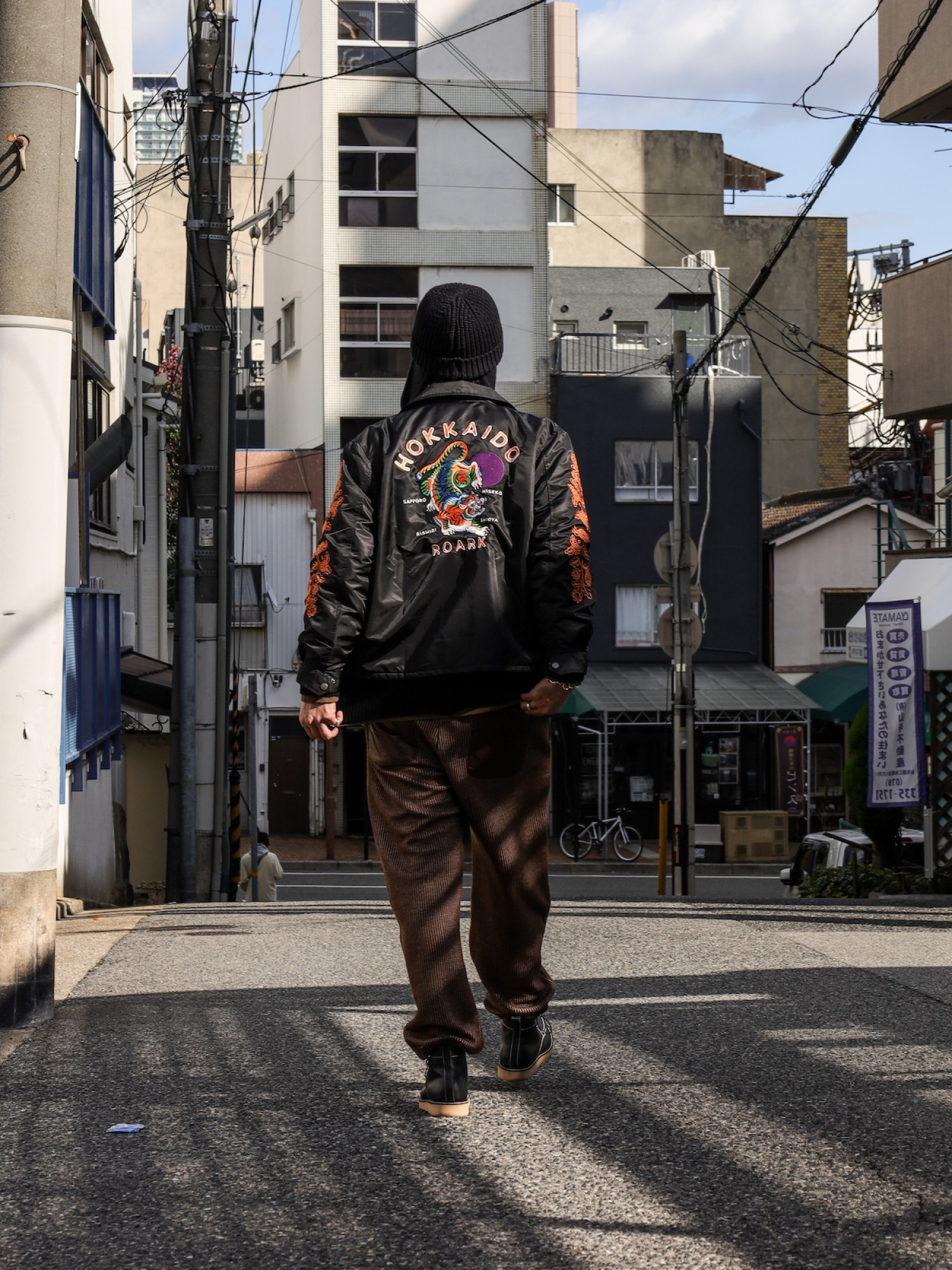 ジャケット・アウター HOKKAIDO TIGER\" DRIZZLER JACKET ROARK REVIVAL 