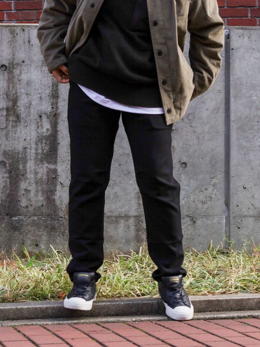 ROARK REVIVAL NEW TRAVEL PANTS 2.0 WOOLY ST - NARROW FIT / Black