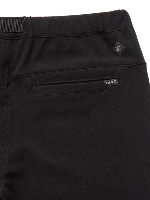 ROARK REVIVAL NEW TRAVEL PANTS 2.0 WOOLY ST - NARROW FIT / Black