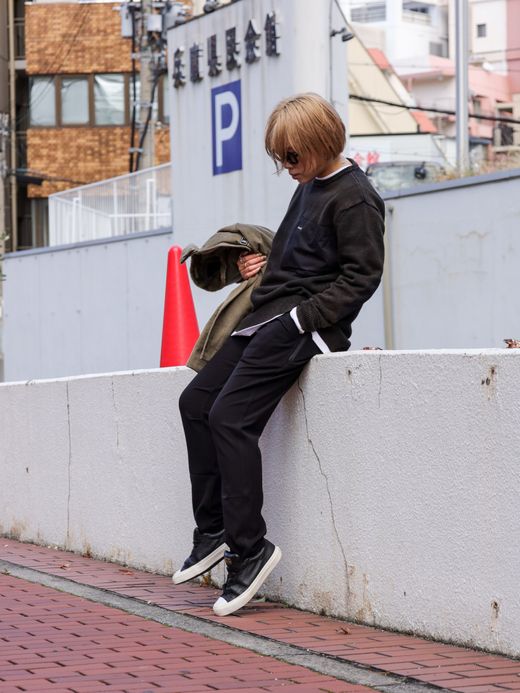 ROARK REVIVAL NEW TRAVEL PANTS 2.0 WOOLY ST - NARROW FIT / Black