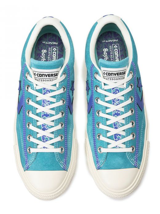 CONVERSE SKATEBOARDING BREAKSTAR SK SAYHELLO OX+ / Blue green/purple
