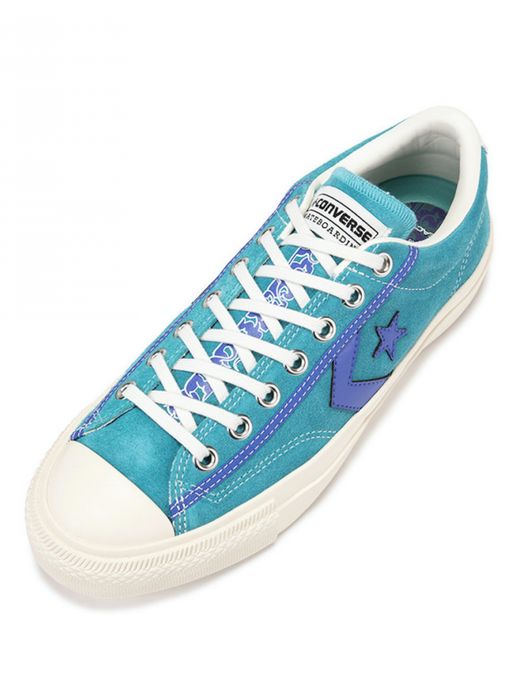 CONVERSE SKATEBOARDING BREAKSTAR SK SAYHELLO OX+ / Blue green/purple
