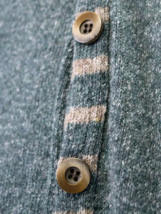 VOO 3TONE CARDIGAN / Gray