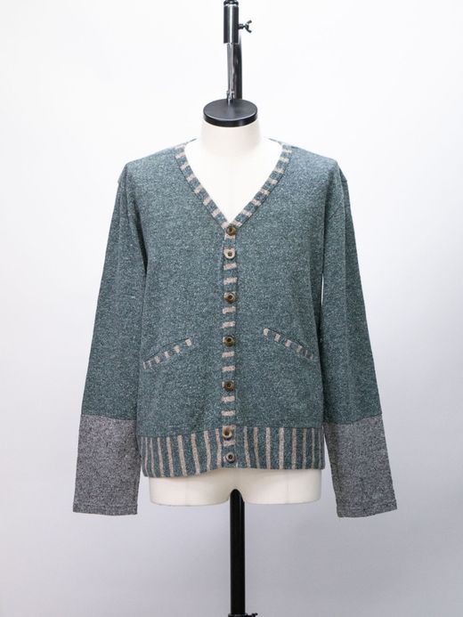 VOO 3TONE CARDIGAN / Gray