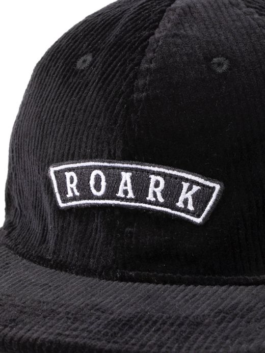 ROARK REVIVAL "MEDIEVAL" 6PANEL CAP - MID / Black