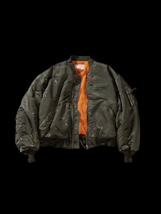 ANACHRONORM DIRTY NYLON MA-1 / Olive