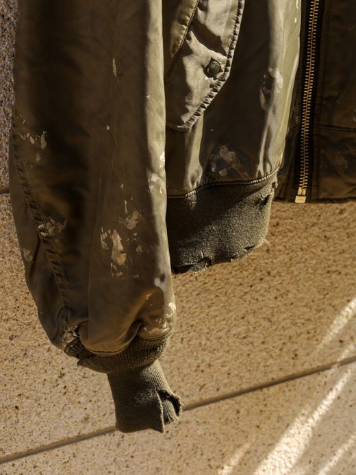 ANACHRONORM DIRTY NYLON MA-1 / Olive