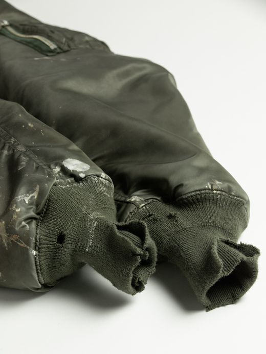 ANACHRONORM DIRTY NYLON MA-1 / Olive