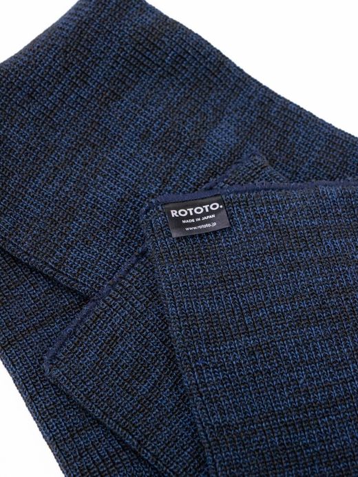 ROTOTO ROTOTO SOCKSTOLE / Charcoal/blue