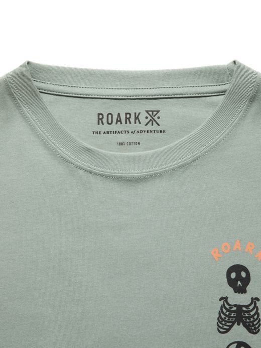 ROARK REVIVAL "BONES" L/S TEE / Slate blue
