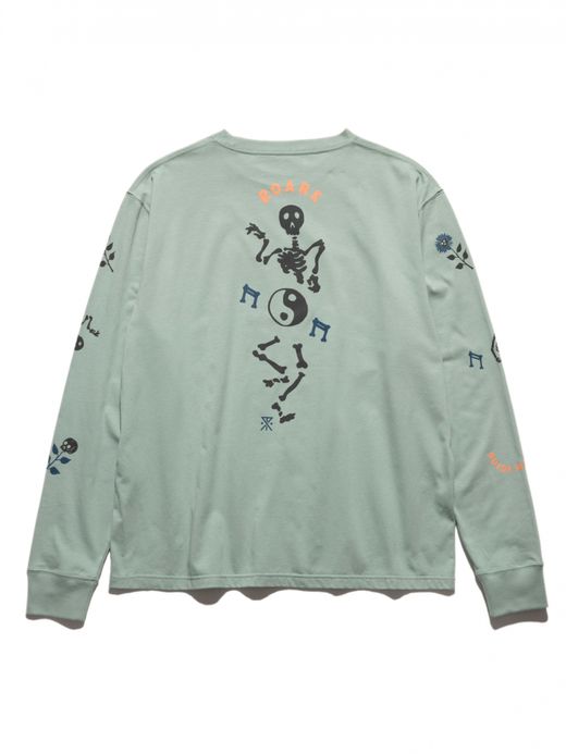 ROARK REVIVAL "BONES" L/S TEE / Slate blue
