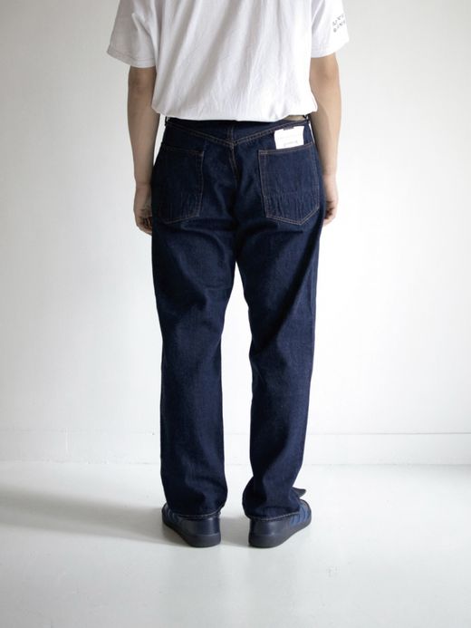 ANACHRONORM REGULAR TAPERED 5P PANTS / Indigo
