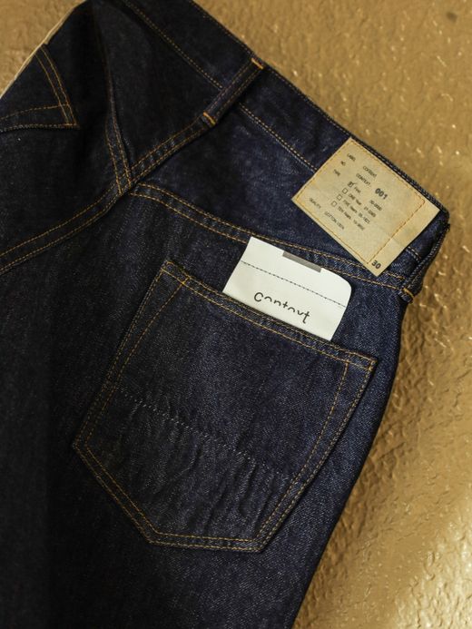 ANACHRONORM REGULAR TAPERED 5P PANTS / Indigo