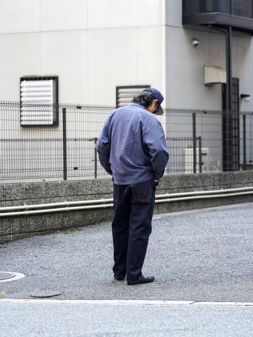 ANACHRONORM REGULAR TAPERED 5P PANTS / Indigo