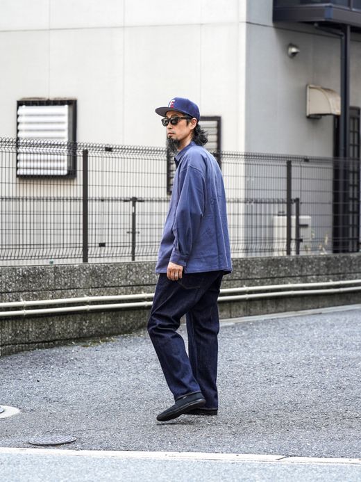 ANACHRONORM REGULAR TAPERED 5P PANTS / Indigo