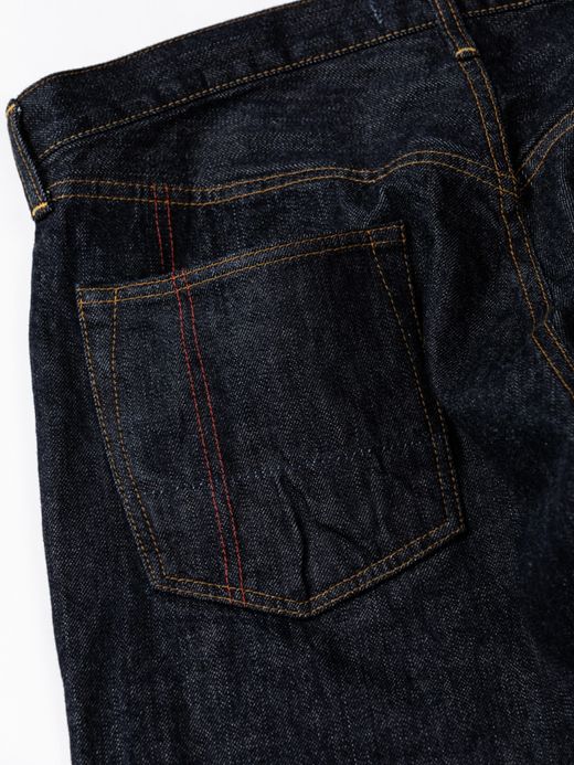 ANACHRONORM REGULAR TAPERED 5P PANTS / Indigo