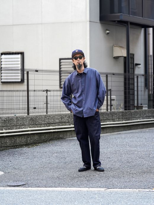 ANACHRONORM REGULAR TAPERED 5P PANTS / Indigo