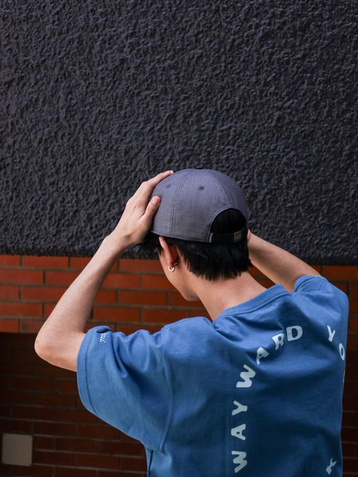 ROARK REVIVAL “GUIDE WORKS” 6PANEL CAP - HIGH HEIGHT / Charcoal