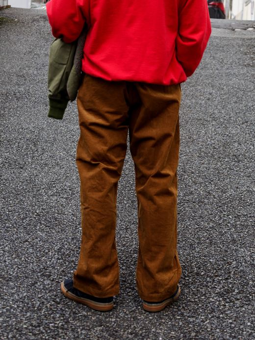 THE UNION CORDUROY BIG PANTS / Brown