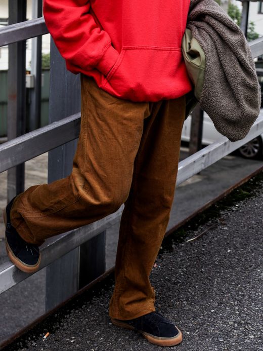 THE UNION CORDUROY BIG PANTS / Brown