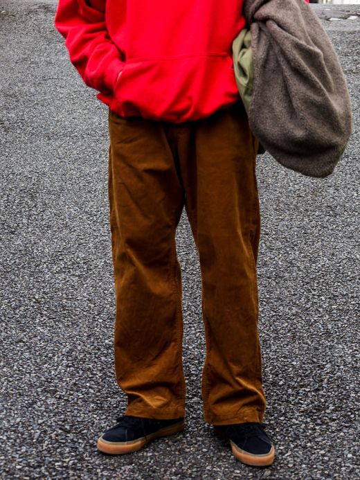 THE UNION CORDUROY BIG PANTS / Brown
