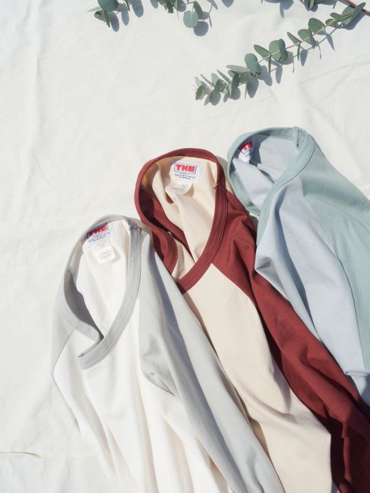 THE UNION CA RAGLAN TEE / Brown