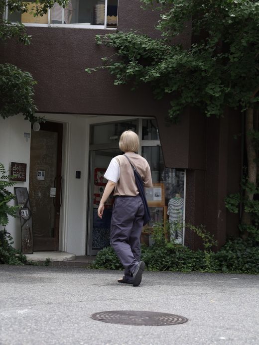 remilla ボートジップパンツ / Blu.gry