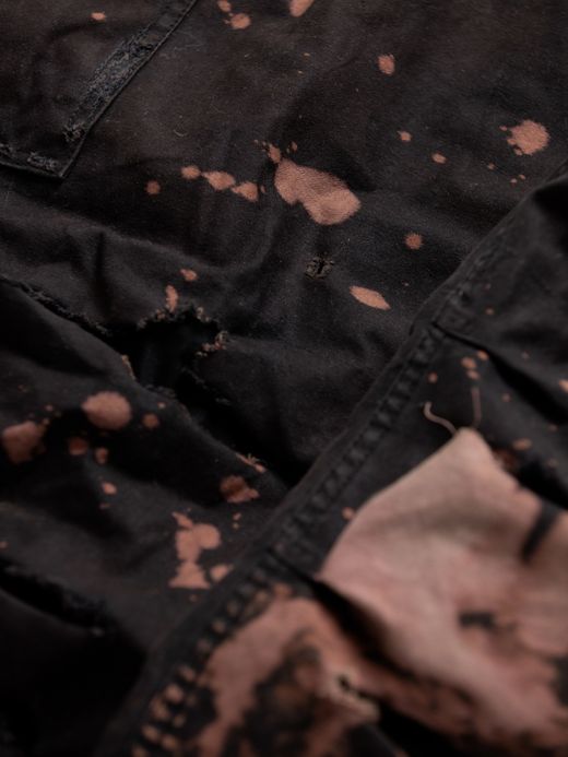 ANACHRONORM M-51 DAMAGED FIELD CARGO PANTS / Black