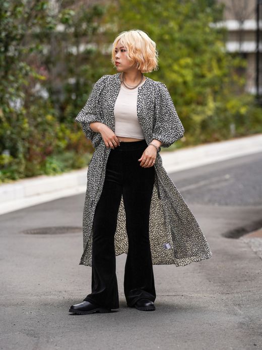 AMBERGLEAM FLOWER POP DRESS / 3colors