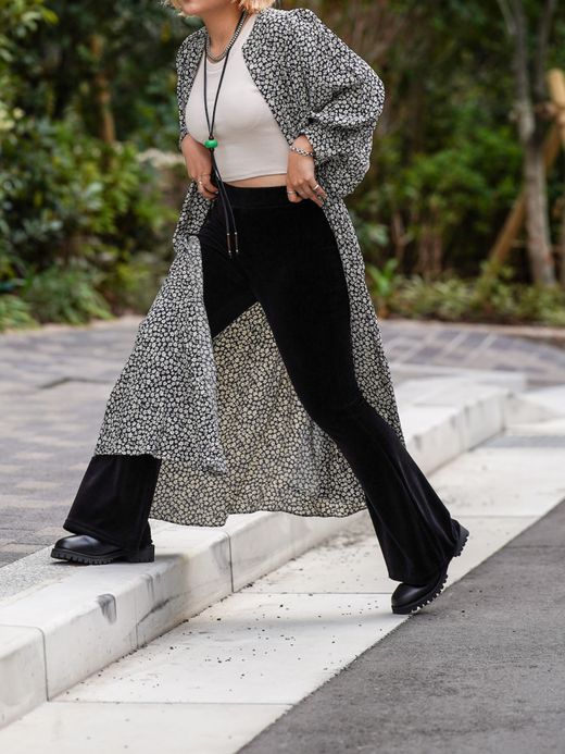 AMBERGLEAM FLOWER POP DRESS / 3colors