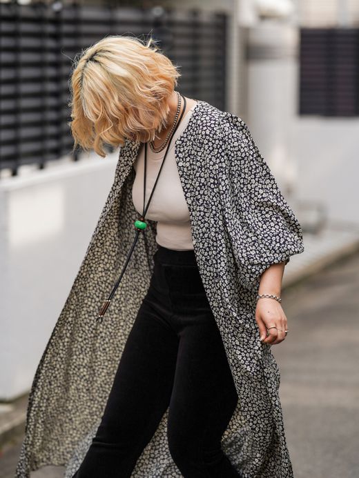 AMBERGLEAM FLOWER POP DRESS / 3colors