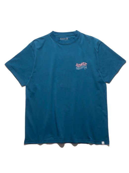 ROARK REVIVAL "UNHUSTLE" TEE / Steel blue