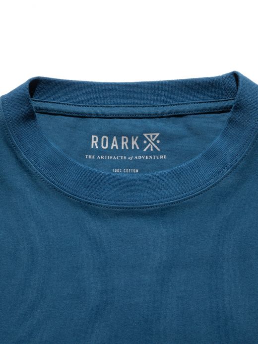 ROARK REVIVAL "UNHUSTLE" TEE / Steel blue