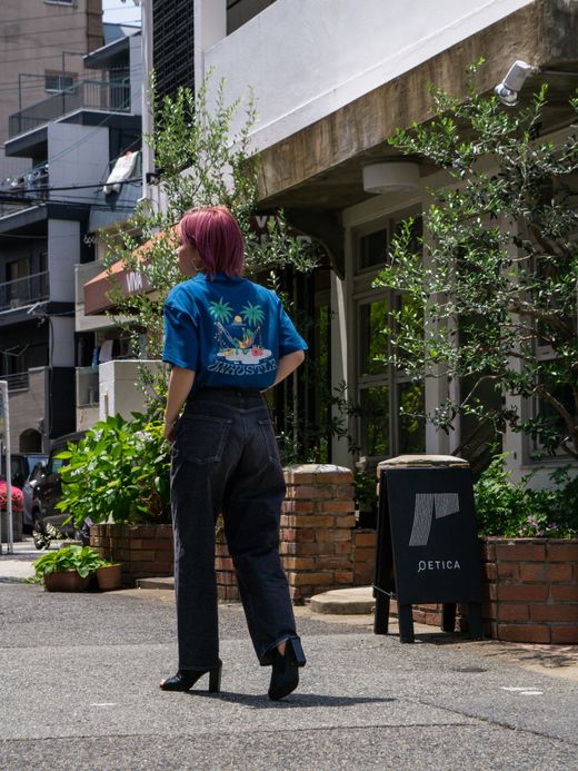 ROARK REVIVAL "UNHUSTLE" TEE / Steel blue