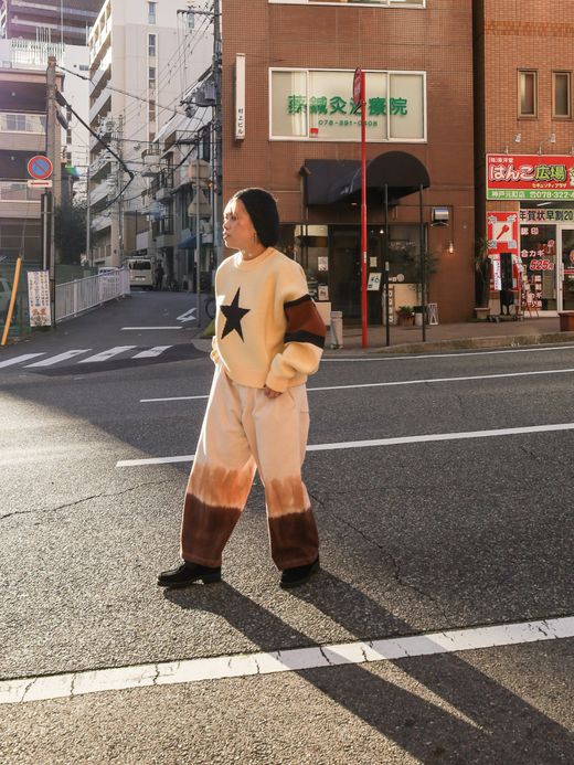 AMBERGLEAM STAR WARM SWEATER / Vanilla