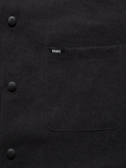 ROARK REVIVAL DELTA QUICKDRY LS SHIRTS / Black