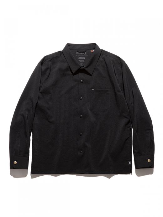 ROARK REVIVAL DELTA QUICKDRY LS SHIRTS / Black