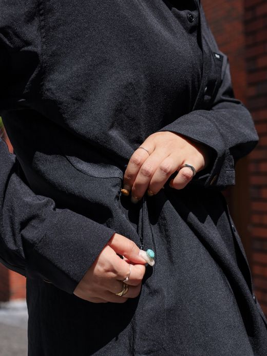 ROARK REVIVAL DELTA QUICKDRY LS SHIRTS / Black