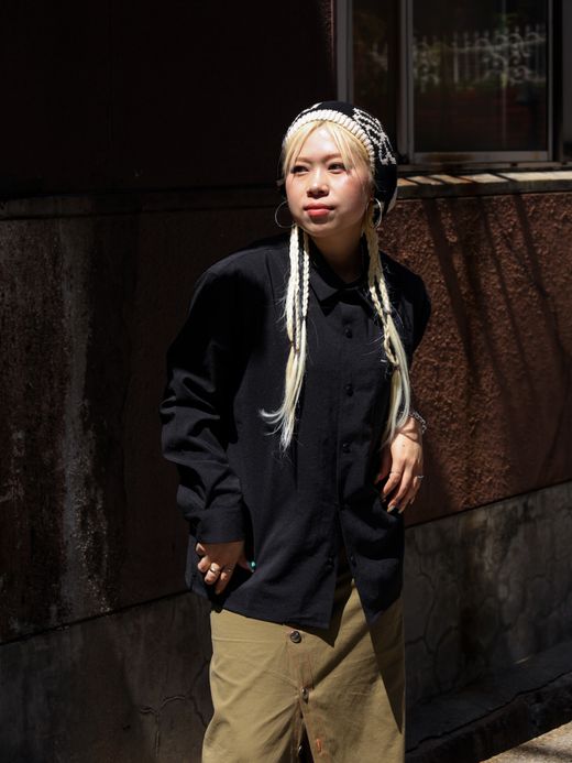 ROARK REVIVAL DELTA QUICKDRY LS SHIRTS / Black