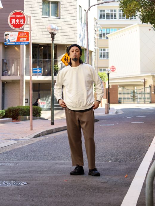 THE UNION VICTORY CREW SWEAT / White