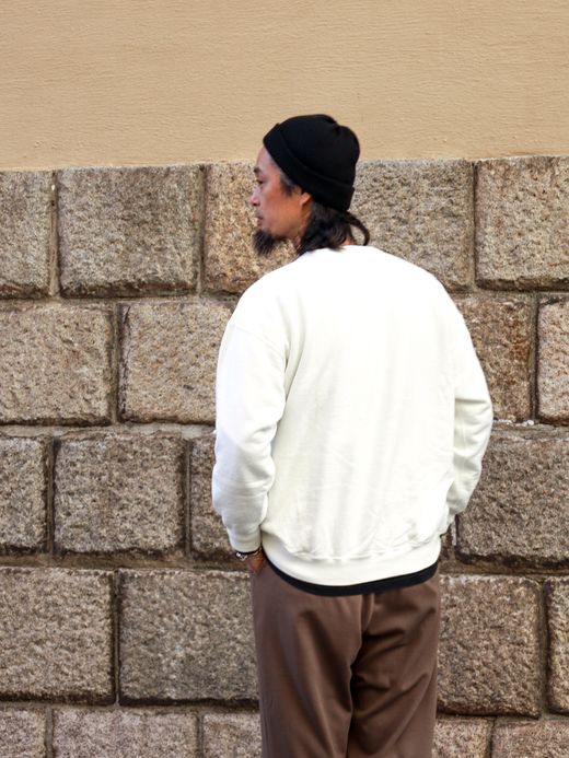 THE UNION VICTORY CREW SWEAT / White